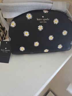 Kate Spade New York Daisy Print Cosmetic Pouch