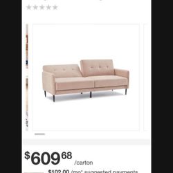 Victorian Style Couch Futon Daybed Sleeper Sofa Bed Brand New In The Box