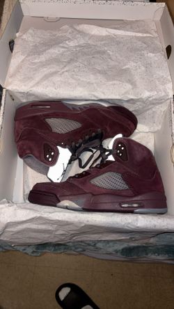 Jordan 5s Burgundy