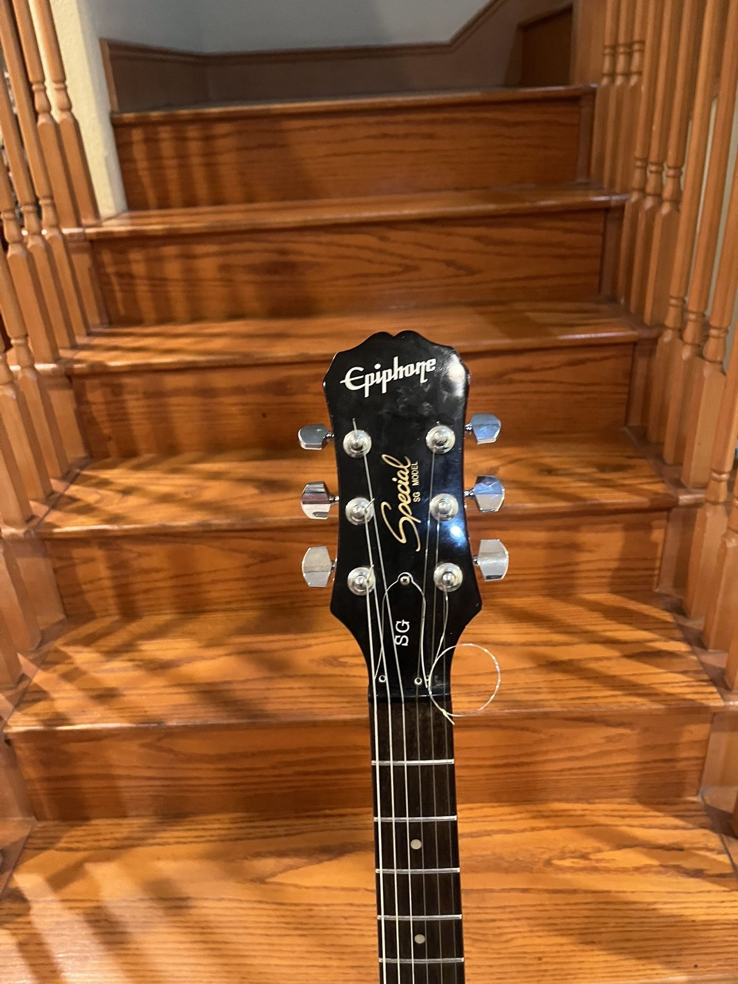Epiphone SG Guitar W/ Marshall Amp