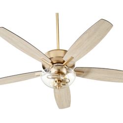 Quorum International Breeze 52" 5 Blade LED Indoor Ceiling Fan