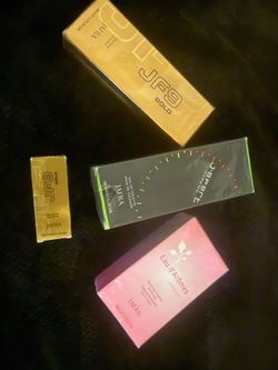 perfumes jafra todo 2 de hombre y unos de mujer con mini fragancia gratis
