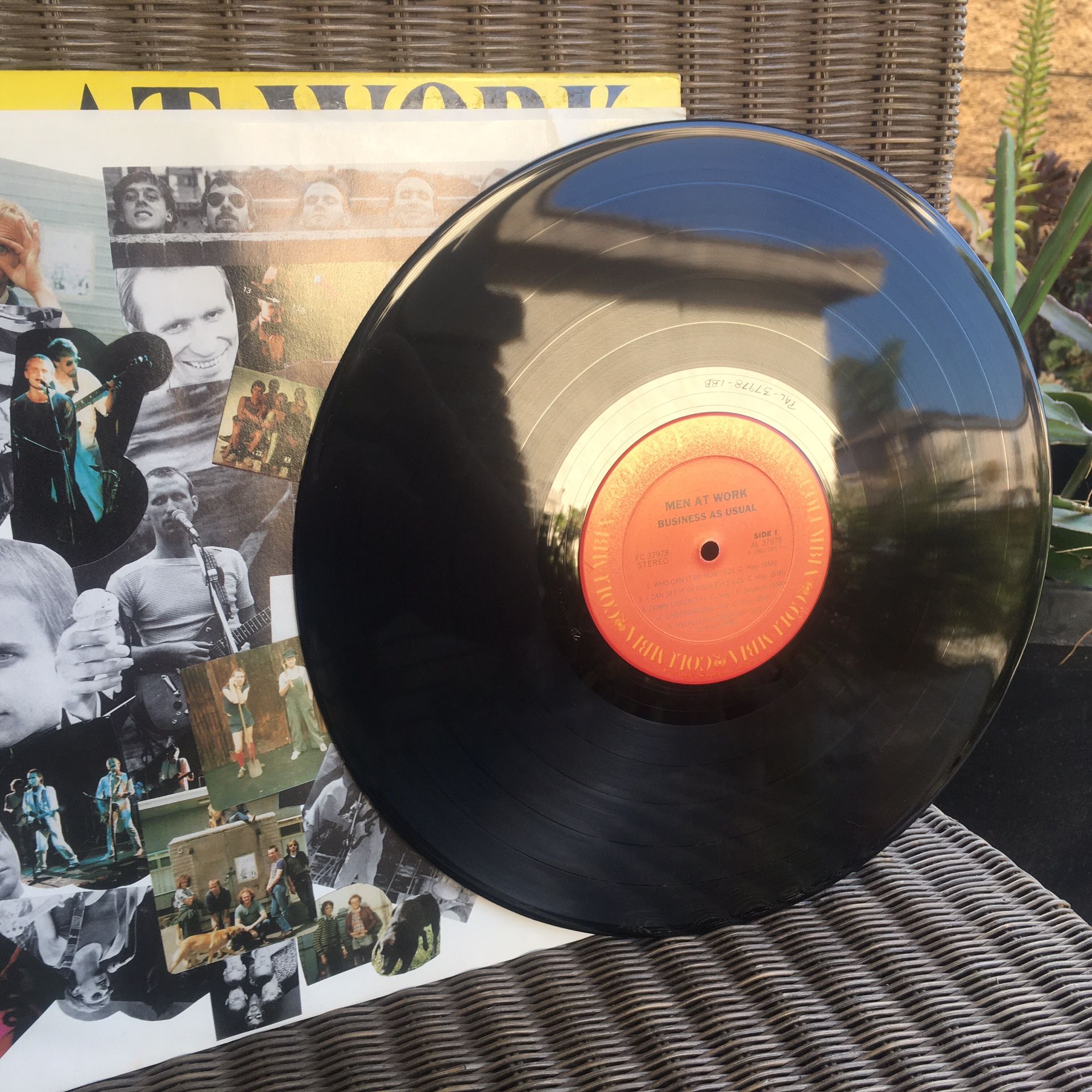 Men At Work Vinyl Record