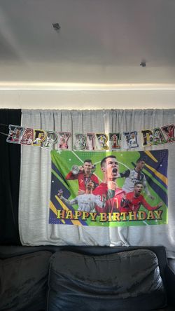Ronaldo bday sign