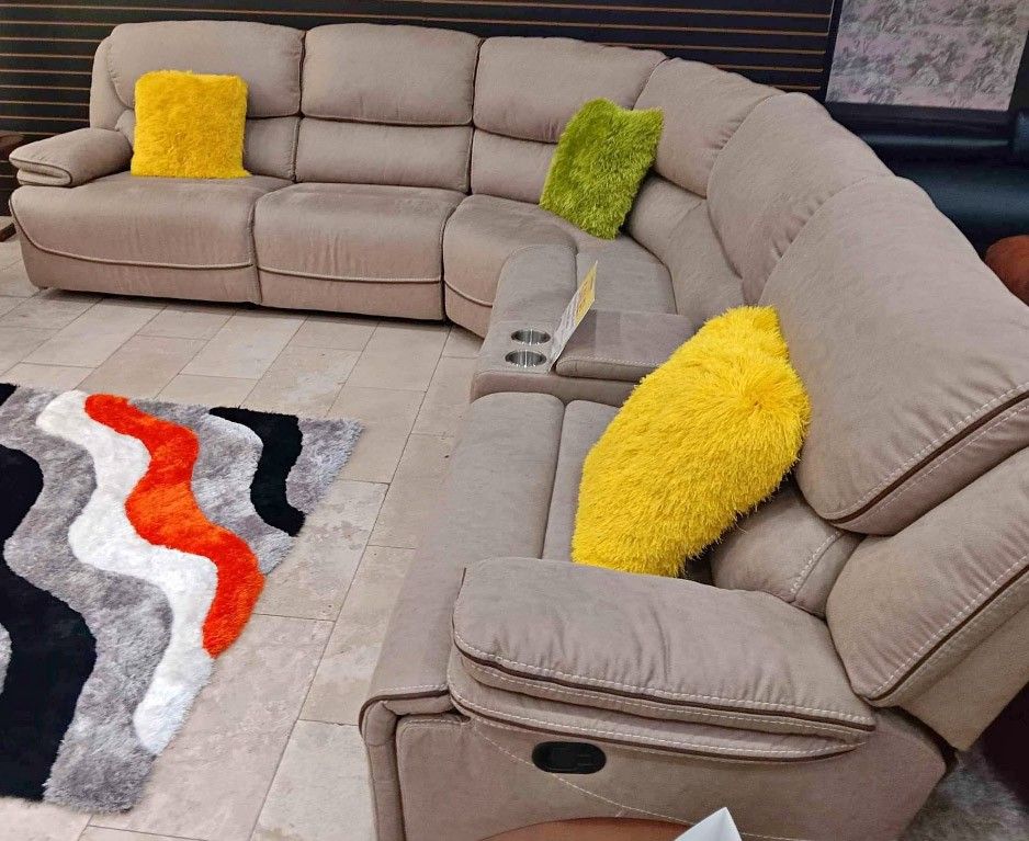 Tax Refund Sale! Alejandra Sectional Sofa Set w/ 3 Recliners Total--$1199--Great Set, Same Day Delivery! Low Inventory!