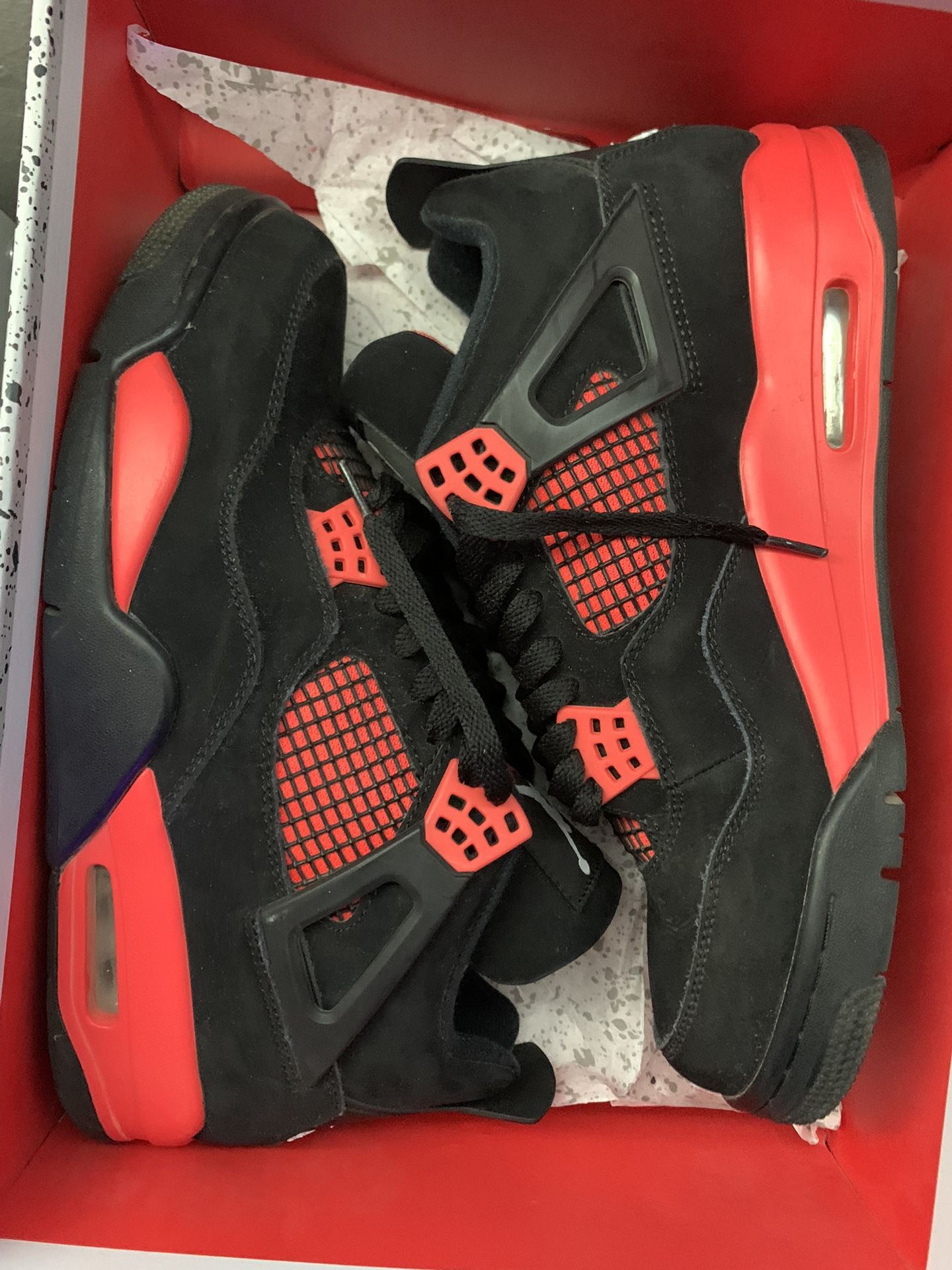 Jordan 4 Red Thunder Size 9