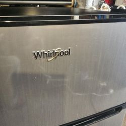 Whirlpool Refrigerator   2 Door  Mid Size 3.2 Cu 
