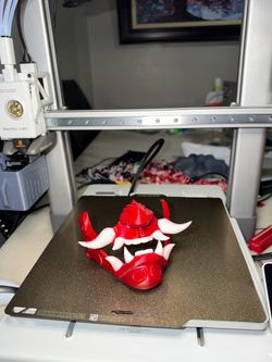 Oni Mask PS5 Controller Holder 3D Printed