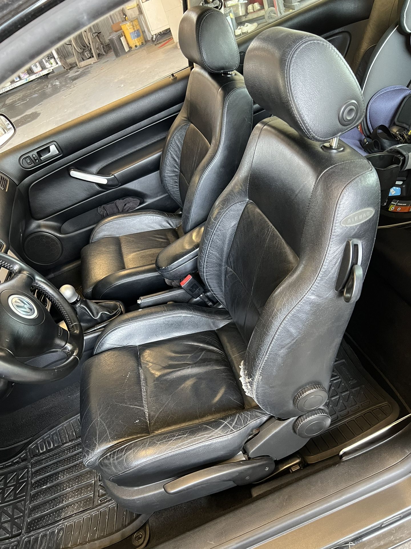 VW Mk4 Gti front heated leather seats