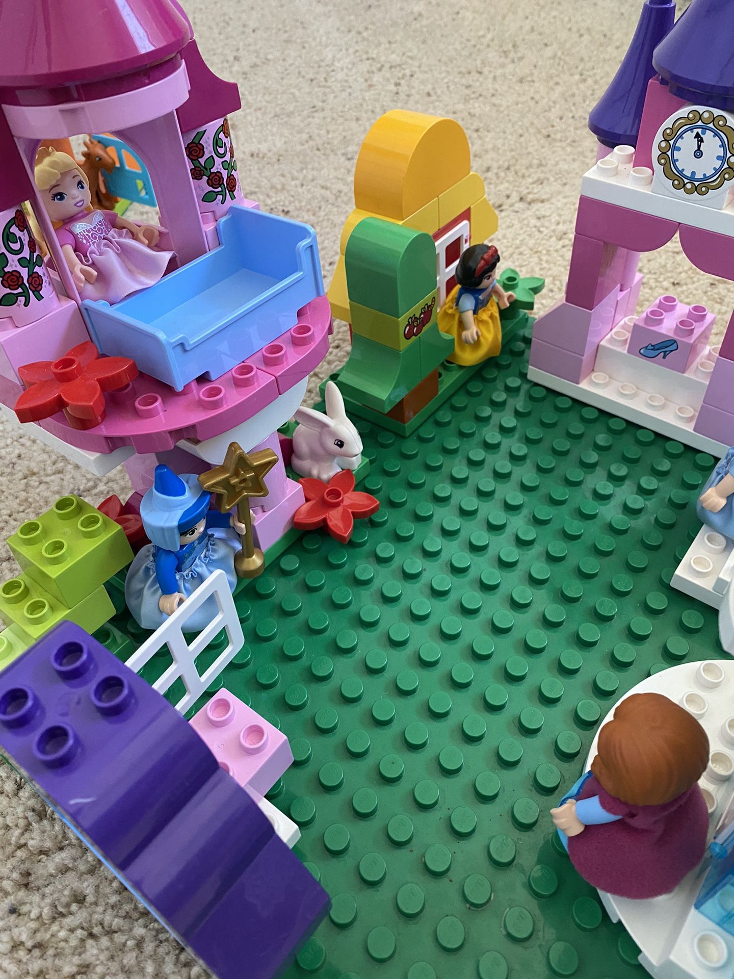 Lego Duplo Disney Frozen Castle Snow White Sleeping Beauty Cinderella Castles