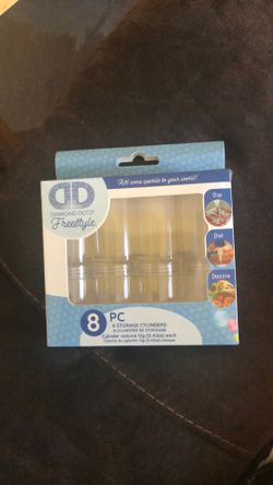 Diamond Dotz storage cylinders
