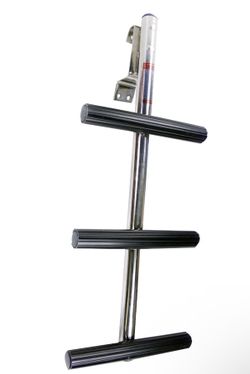Boat 3 Steps Dive Ladder Stainless Steel w/ Non-slip Thread
