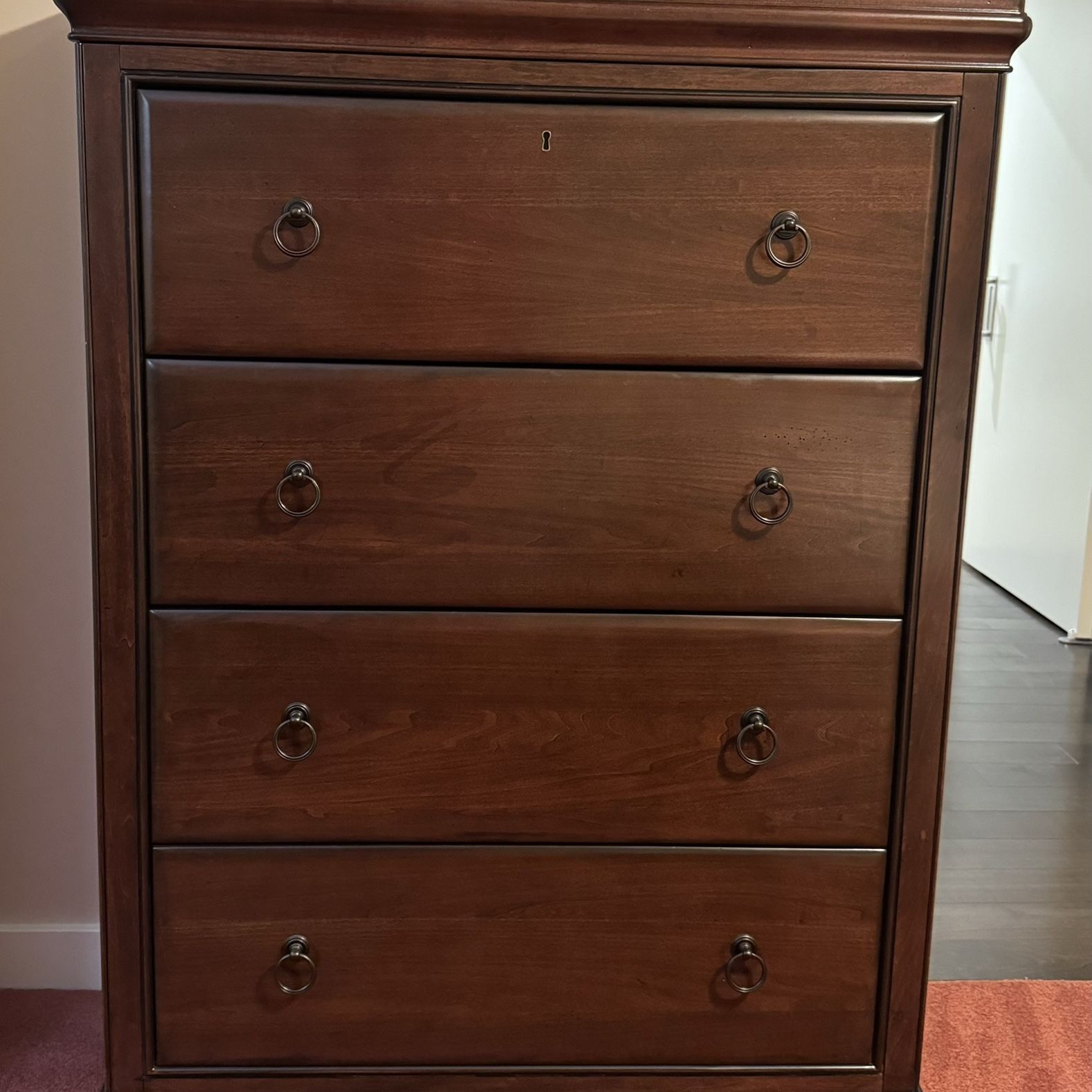 Universal Reprise 4 Drawer Cherry Chest