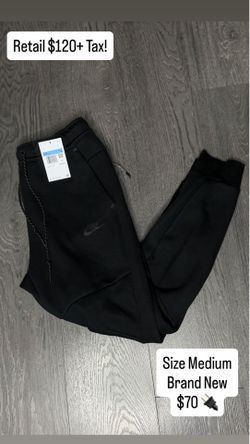 Nike Tech Black Sweats