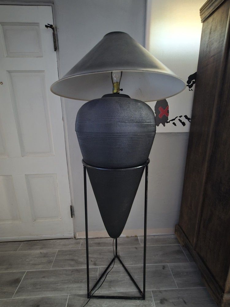 Black Lamp W/ Shade