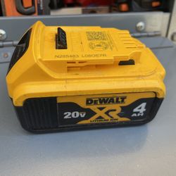 Dewalt 20v Battery 4.0 Ah 