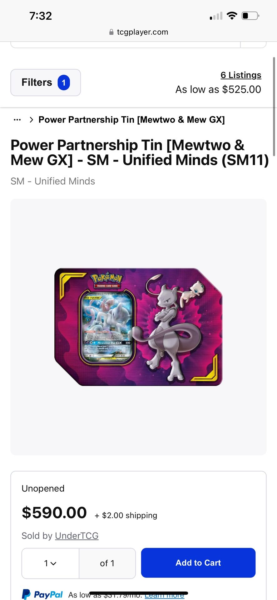 Pokémon Tag Team Tin