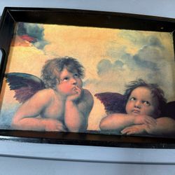 Beautiful Angel Serving Tray 