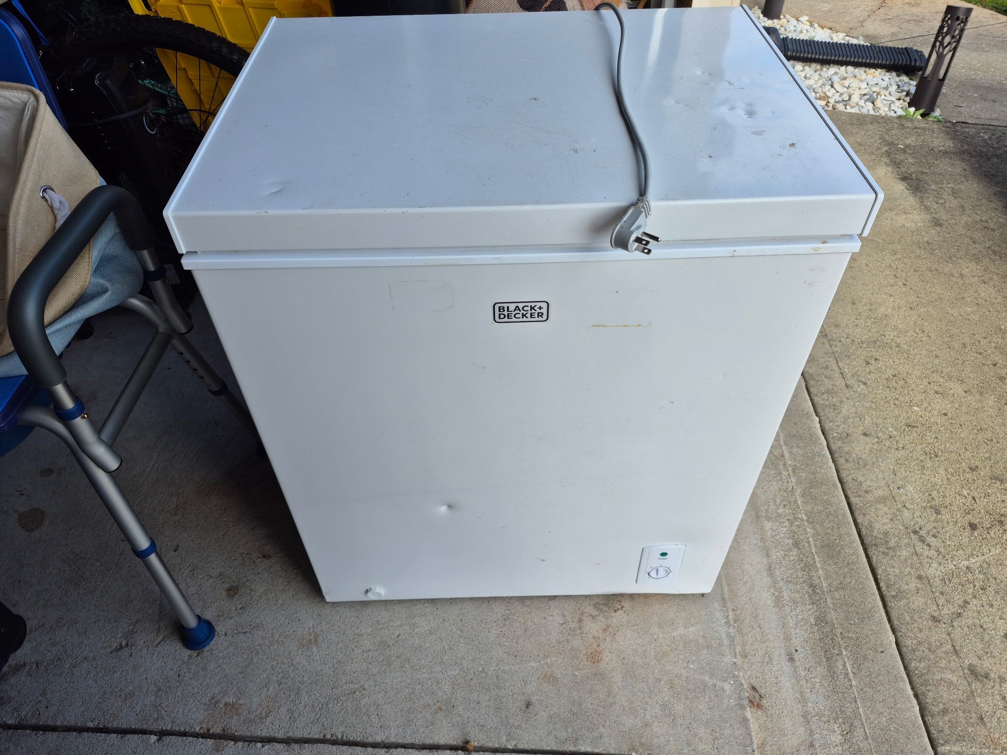 Black & Decker 5.1 Cu Deep Freezer