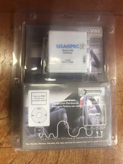 USA SPECS PA-11 iPod VW or AUDI stereo interface adapter plus cable