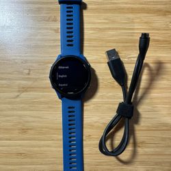 Garmin Forerunner 255 - Tidal Blue (46 Mm) - Like New