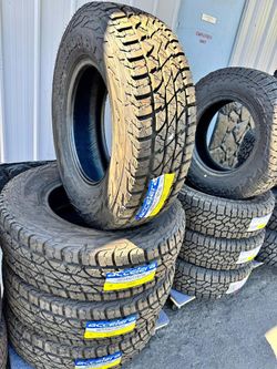 245/75/16 Set Of (4) New Tires Mounted & Balanced Installed