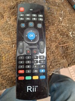 Rii Black TV Remote Control