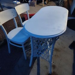 Wooden Table And Chairs