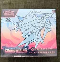 Chaos Rising Pokemon Center ETB