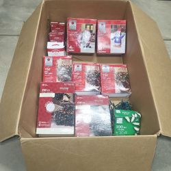 Christmas Lights, Inflatables 