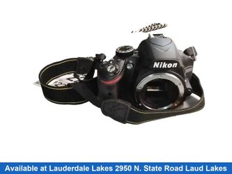 Nikon D3200 Black Digital Camera