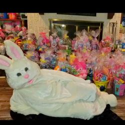 Easter baskets ready for pickup