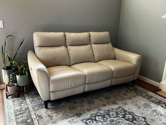 Leather Electric Sofa