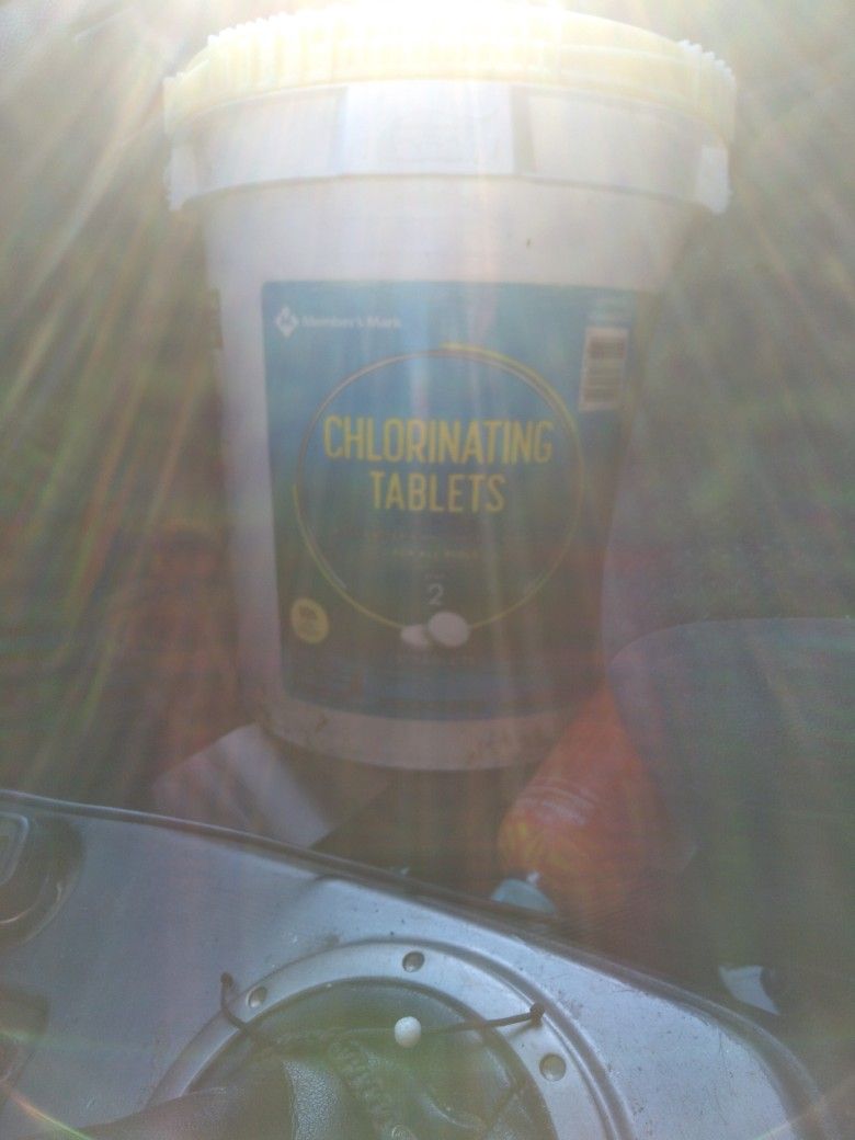 3 Inch Chlorine Tablets For Pool 40 Lb Buckett