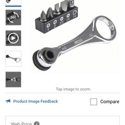 Klein Tools Slim Profile Mini Ratchet