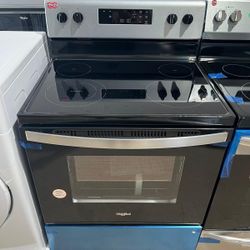 Whirlpool glasstop stainless steel brand new 