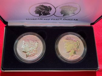 2025 Silver Dollars Reverse Proof Two-Coin Set