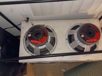 12 inch woofers 2500watts each