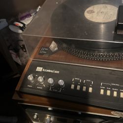 Vintage Turntable And Receiver 