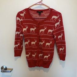 Christmas Reindeer Cardigan 