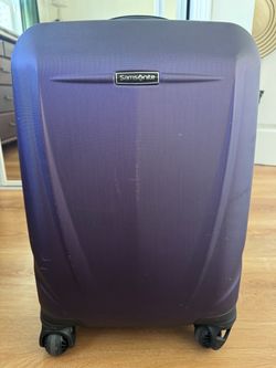 Samsonite Hard-Side Spinner Carry-On Luggage – Purple