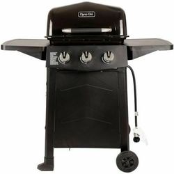 🔥 USED 3-Burner Open Cart Propane Grill + FULL Propane Tank - $100! 🔥