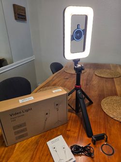 Ring Light with Stand and Phone Holder