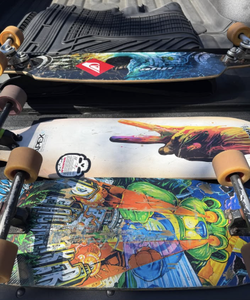 3 LBS Original Skateboards Apex 40 and Custom Longboards