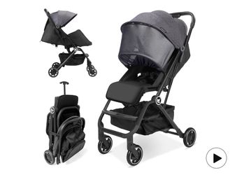 Brand New! ✨Rollingsurfer Lightweight Compact Gold Travel Stroller