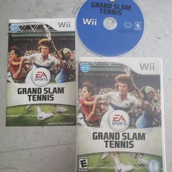 Grand Slam Tennis Nintendo Wii video game system
