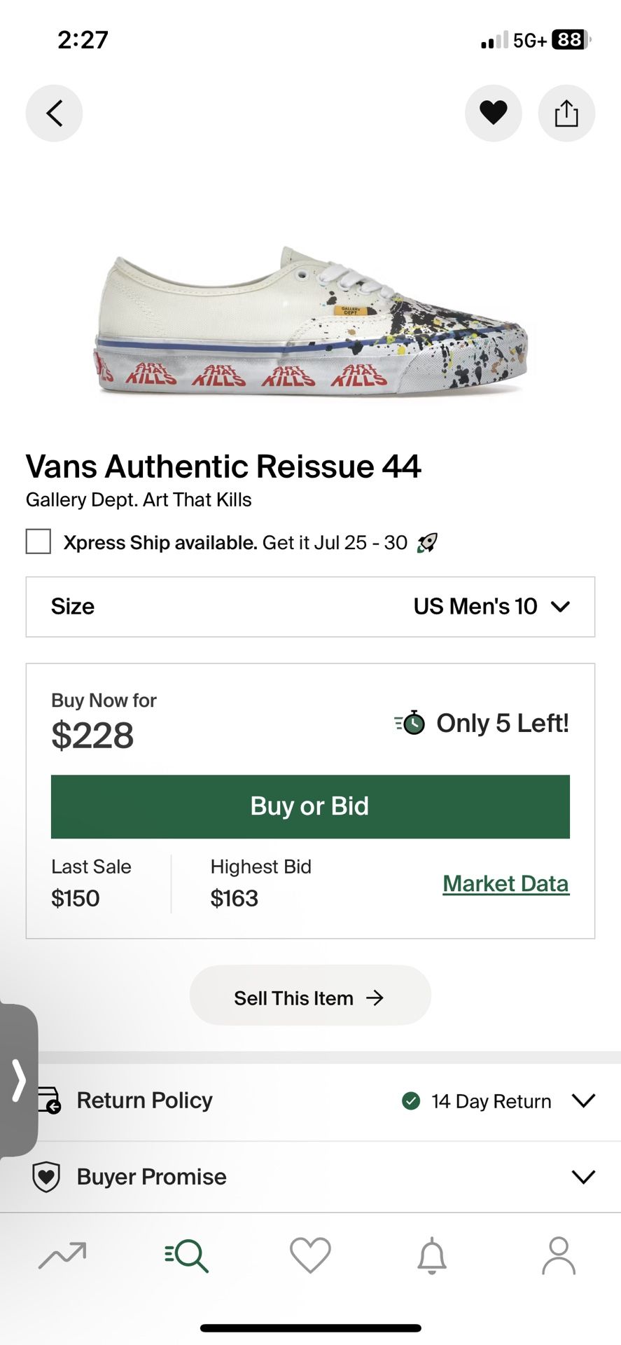 Gallery Dept. X Vans