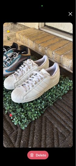 Adidas Superstar All-White Sneakers