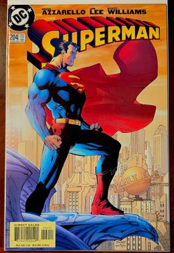 Superman #204 DC Comics 2004 Jim Lee Cover VF-NM 🔥🔥🔥
