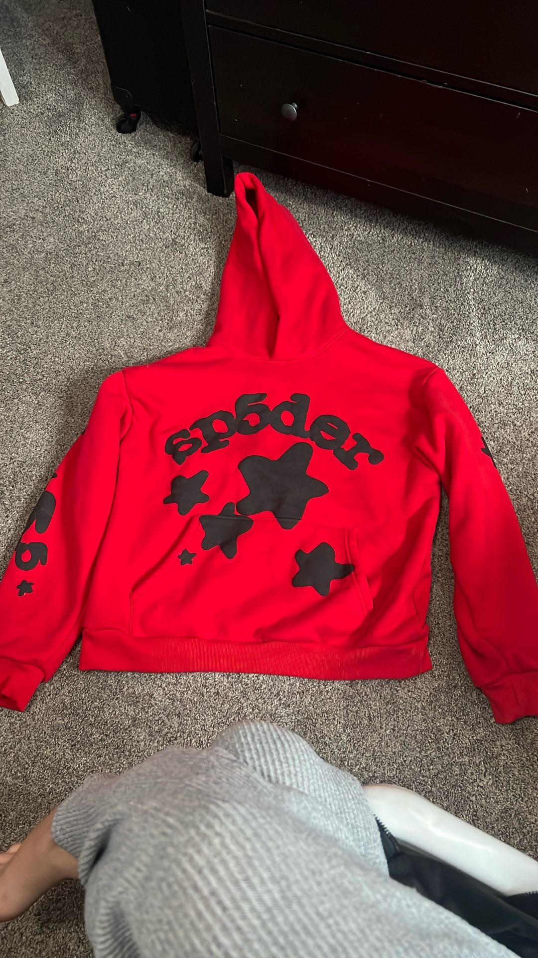 red spider hoodie